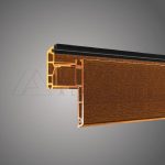 CADRE AVEC COUVRE JOINT PVC 60103 NEW F.BOIS FONCE 5.8M S60000 ADOPEN