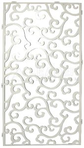 PANNEAU DECORATIF ALUMINIUM 1.20*60 REF K1 LEADER