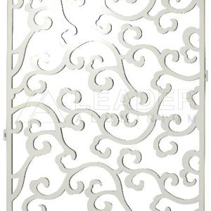 PANNEAU DECORATIF ALUMINIUM 1.20*60 REF K1 LEADER